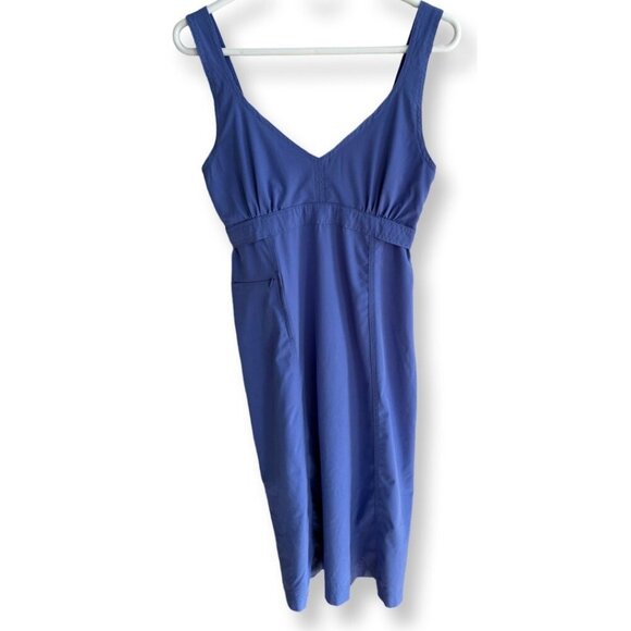 Athleta Periwinkle Purple Casual Sleevless Athleisure Sundress Size 6 TALL - Picture 1 of 12
